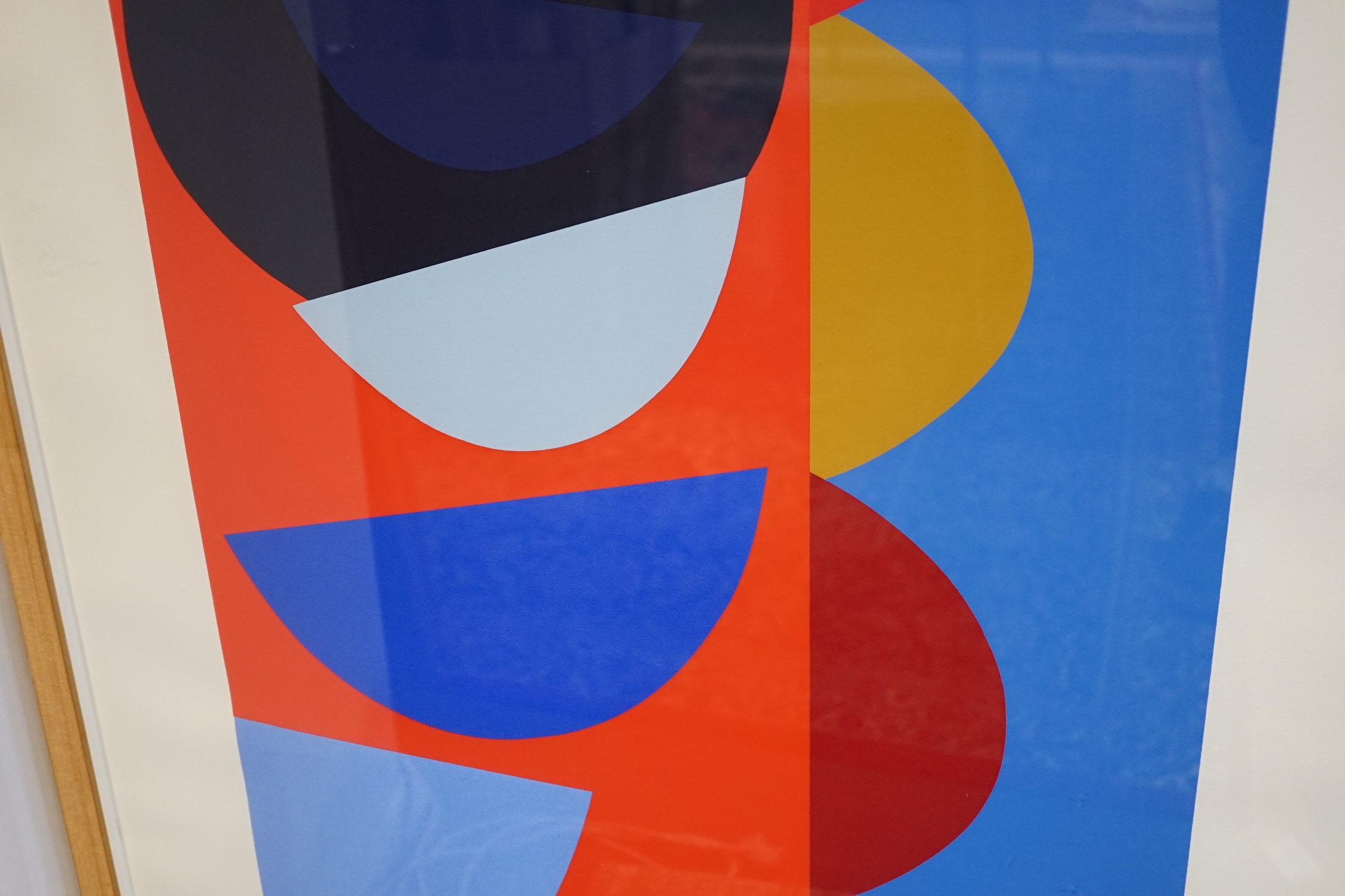 Sir Terry Frost RA (British, 1915-2003), 'Black Sun Dipper, 1997' (Kemp 153), screenprint in colours, 1997, on wove, 86.5 x 46cm